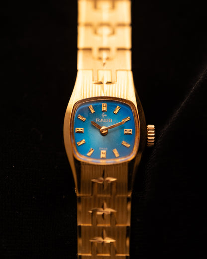 1970s Vintage Rado Cobalt Star Bracelet
