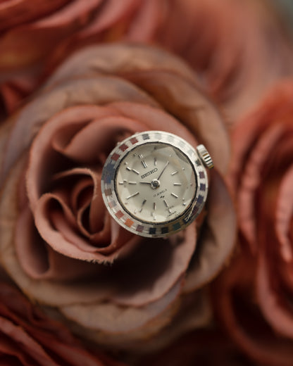Vintage Hand Wound Seiko Ring