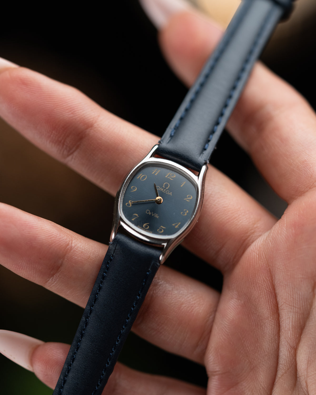 1980s Vintage Omega De Ville