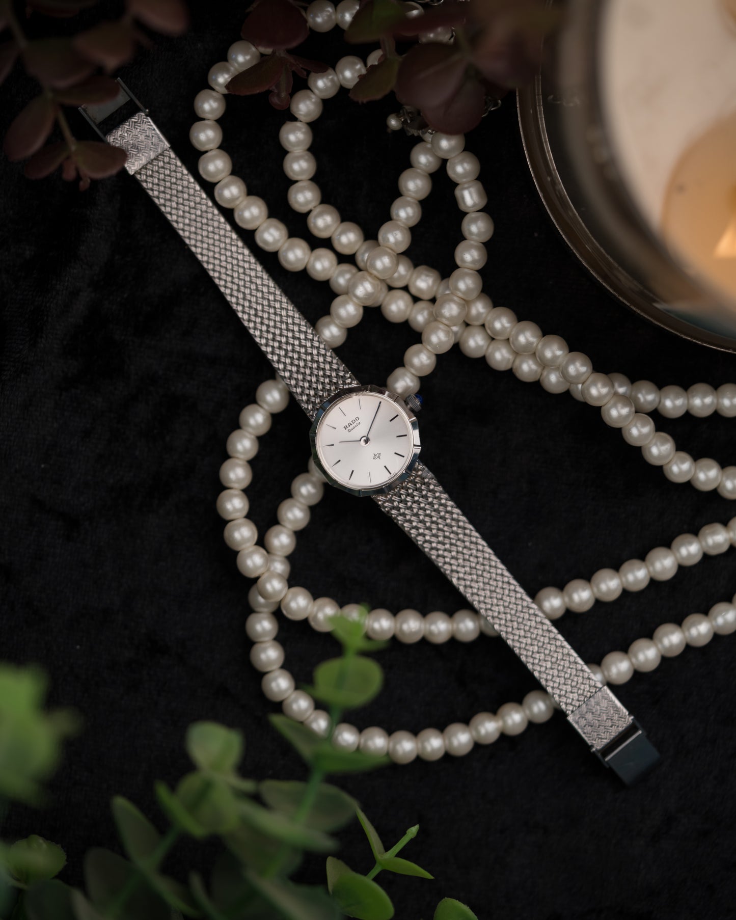 Vintage Rado Integrated Bracelet Watch