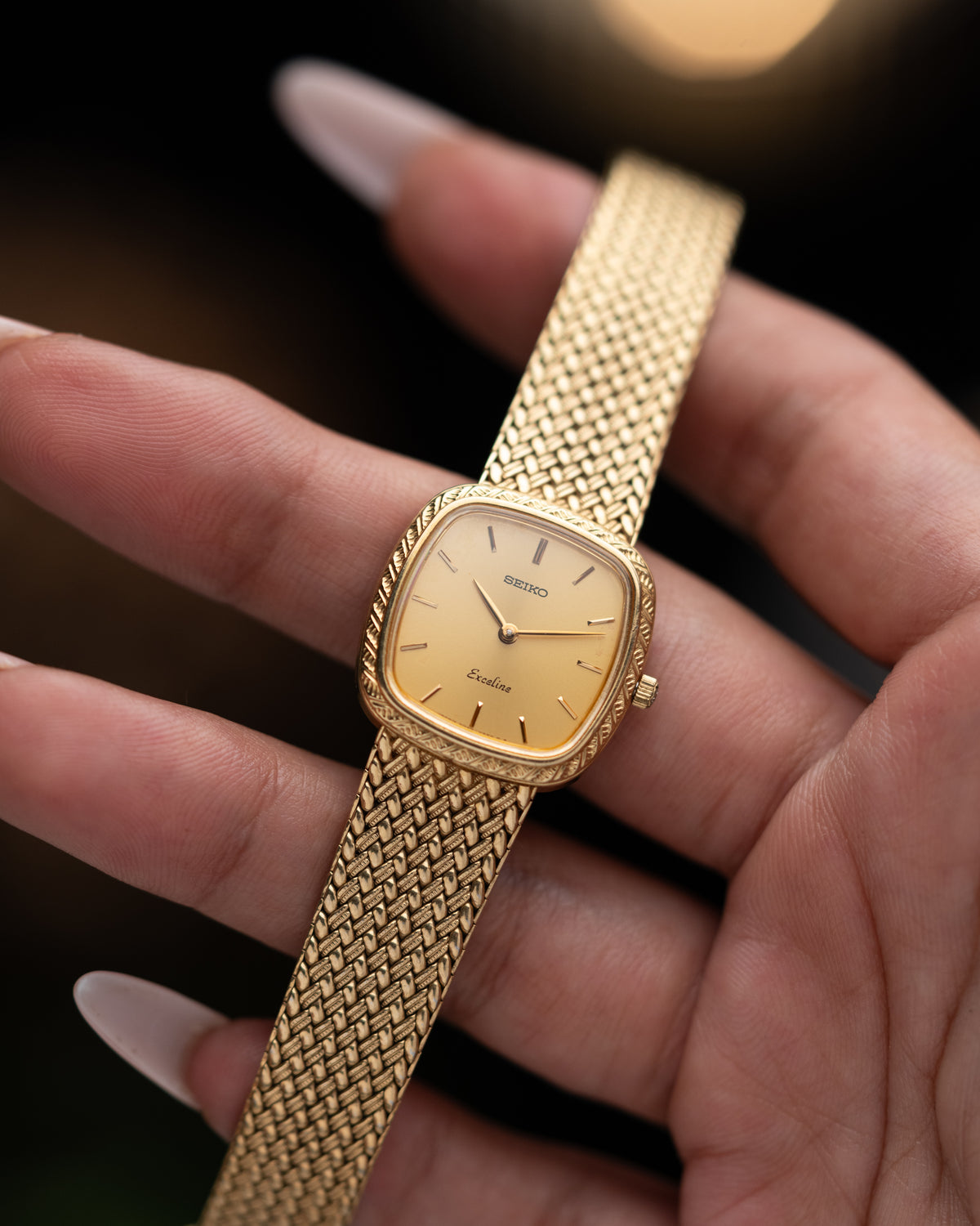 1980s Vintage Seiko Exceline