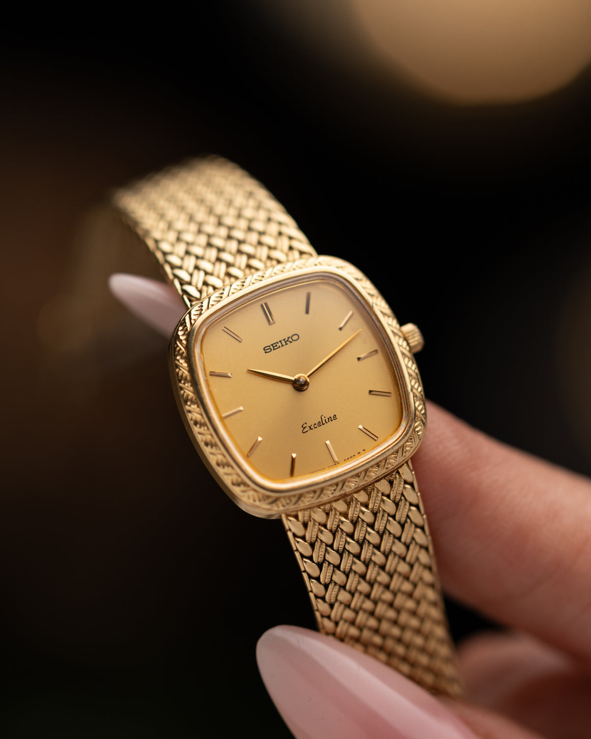 1980s Vintage Seiko Exceline