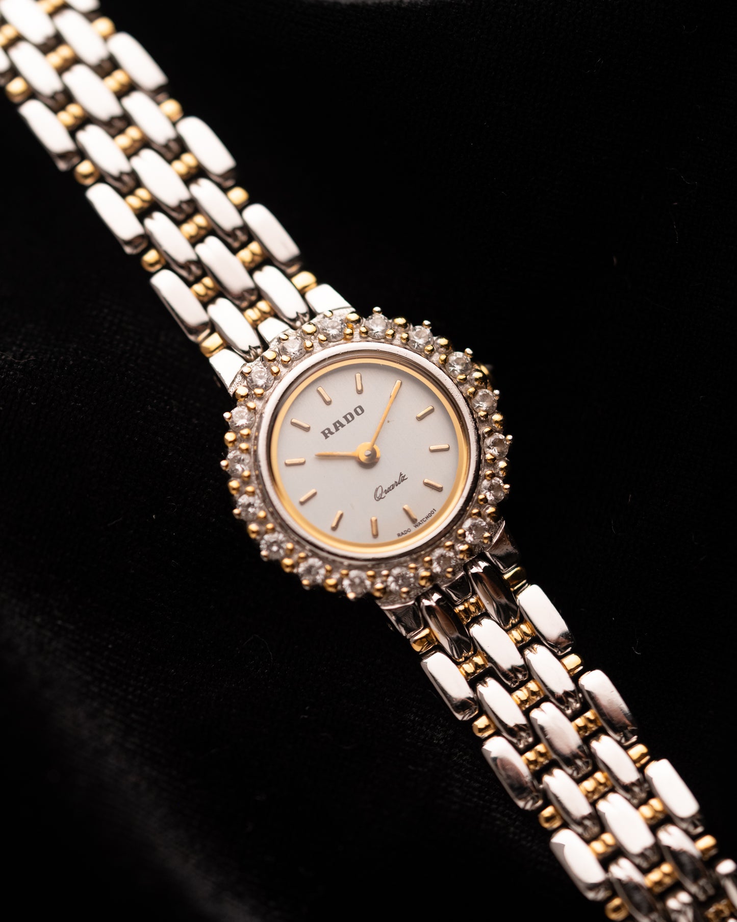 1990s Rado Diamond Bezel