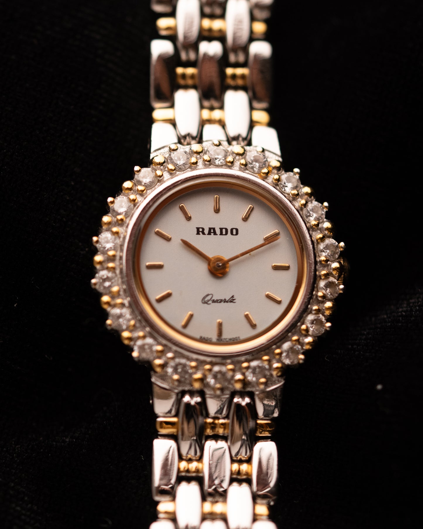 1990s Rado Diamond Bezel
