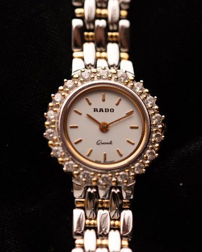 1990s Rado Diamond Bezel