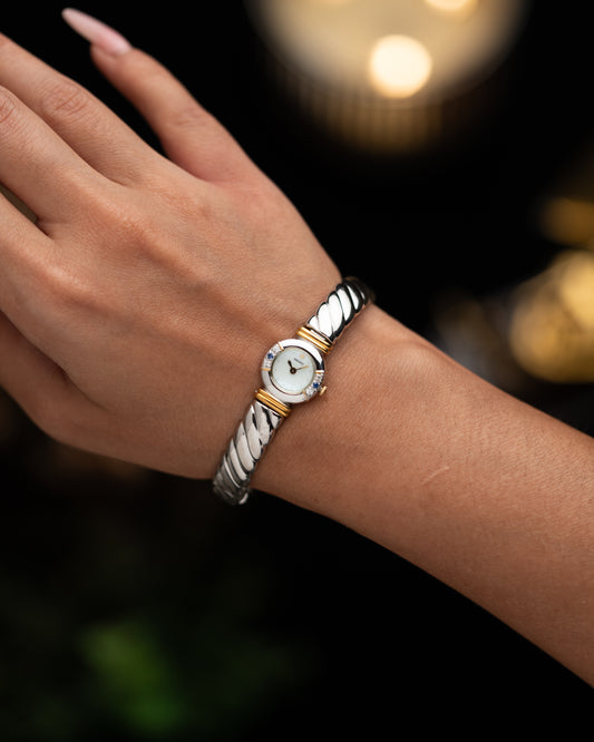 1980s Vintage Seiko Cable Bangle