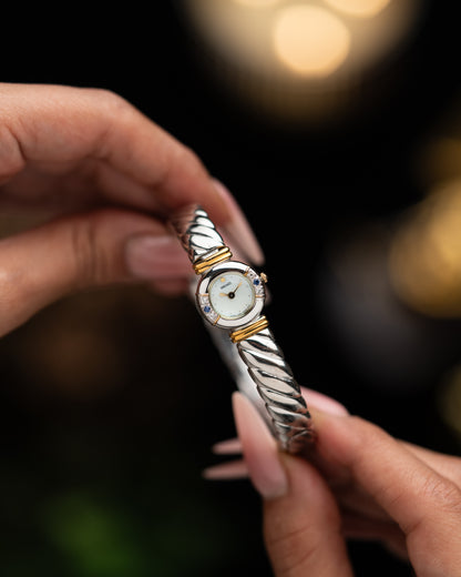 1980s Vintage Seiko Cable Bangle
