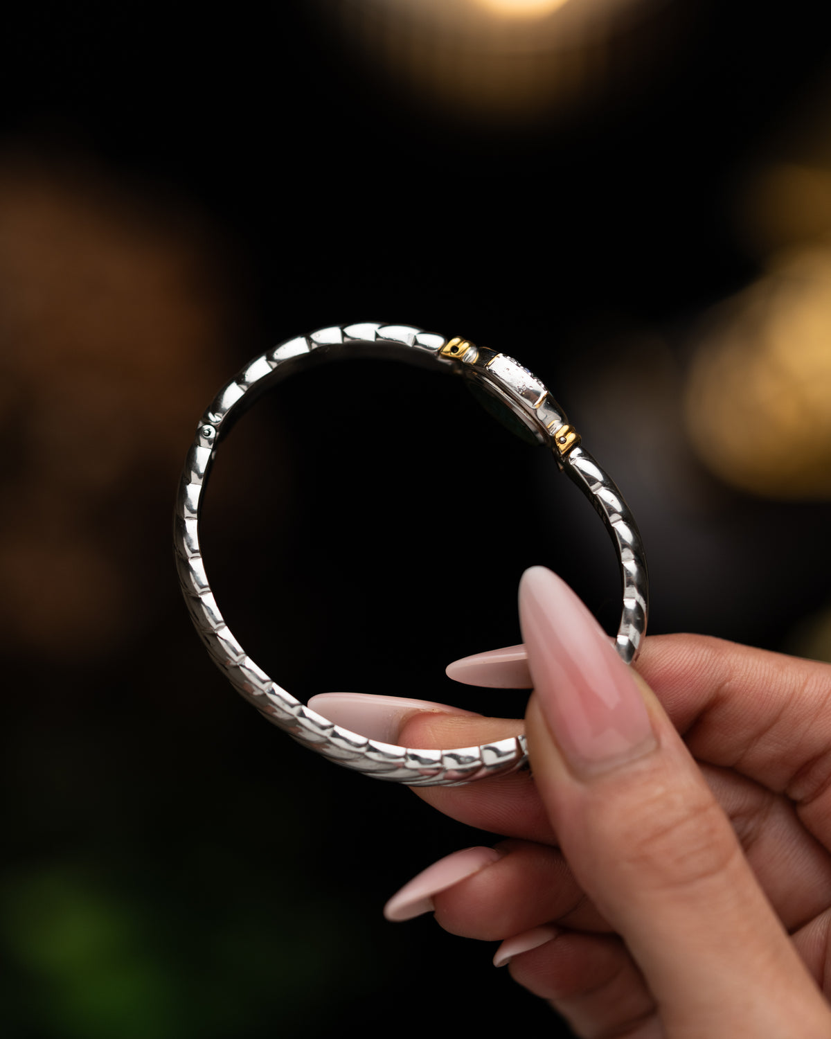 1980s Vintage Seiko Cable Bangle