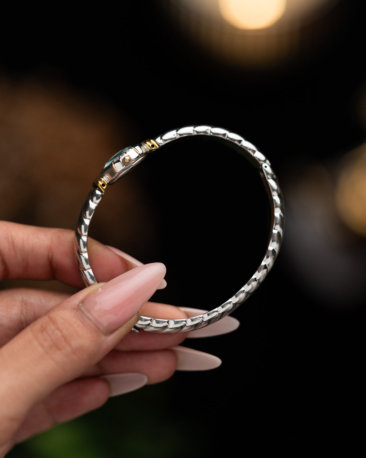 1980s Vintage Seiko Cable Bangle