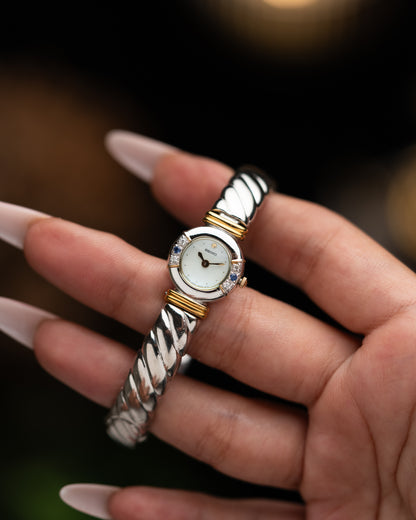 1980s Vintage Seiko Cable Bangle