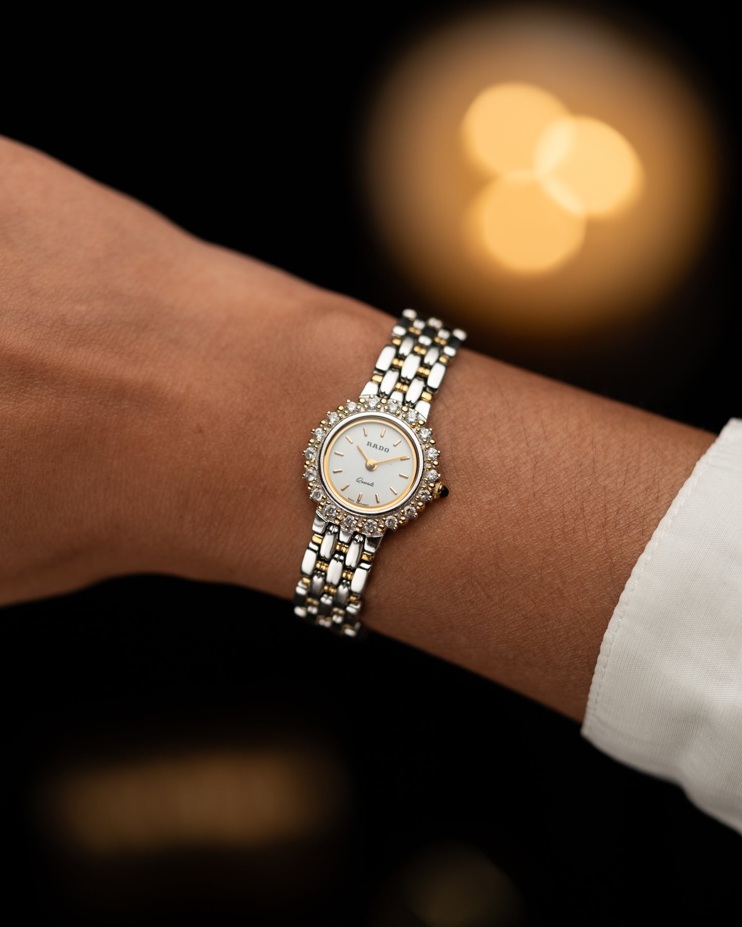 1990s Rado Diamond Bezel