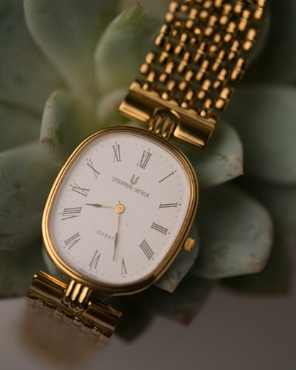 Vintage 1980s Universal Genève Ellipse