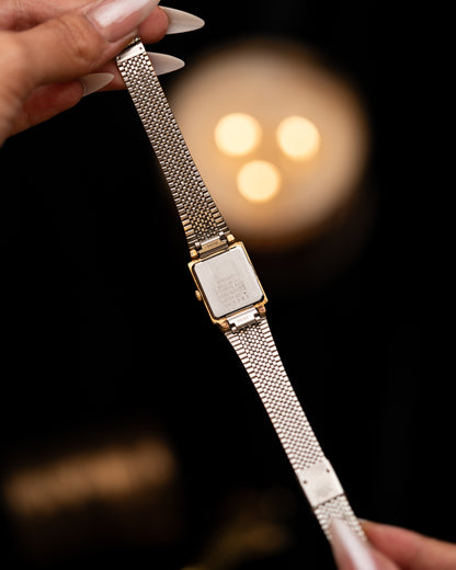1980s Seiko Fluted Tank Bracelet