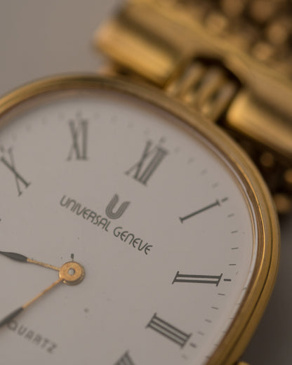 Vintage 1980s Universal Genève Ellipse