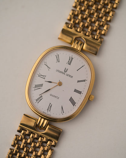Vintage 1980s Universal Genève Ellipse