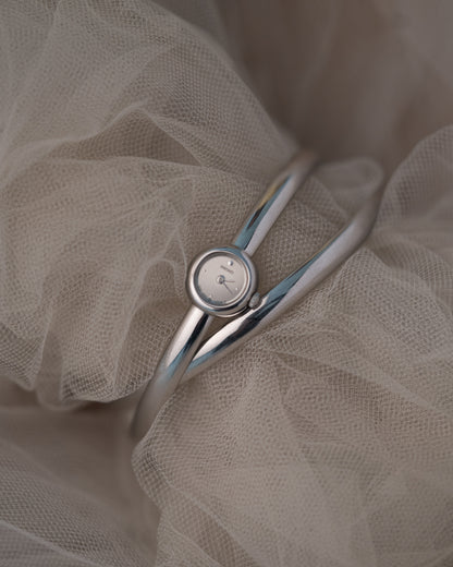 Vintage 1990s Seiko Double Bangle