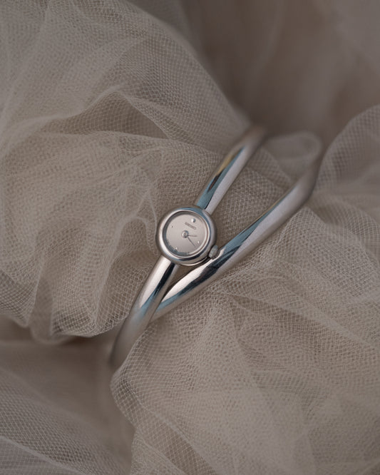Vintage 1990s Seiko Double Bangle