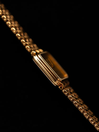 1980s Vintage Longines Coil Bracelet