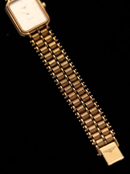 1980s Vintage Longines Coil Bracelet