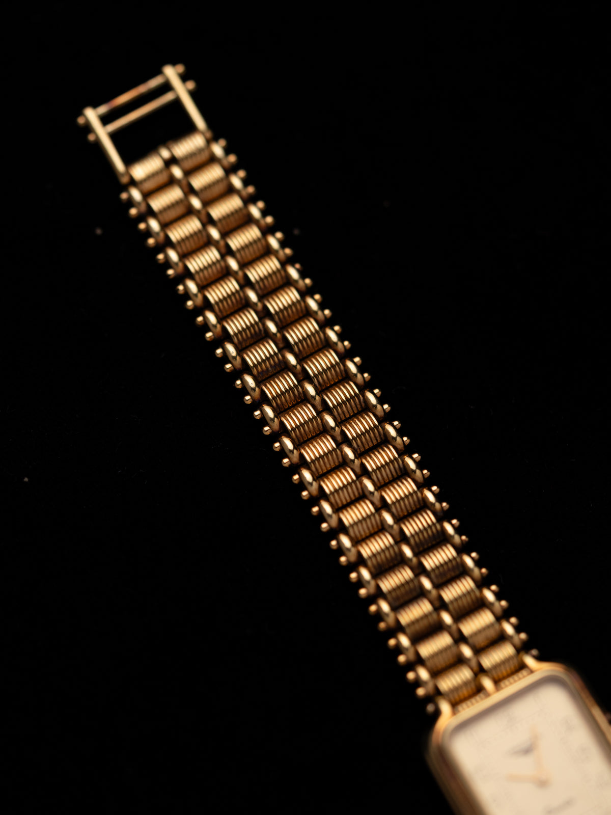 1980s Vintage Longines Coil Bracelet