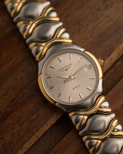 1990s Vintage Longines Dual Toned Watch