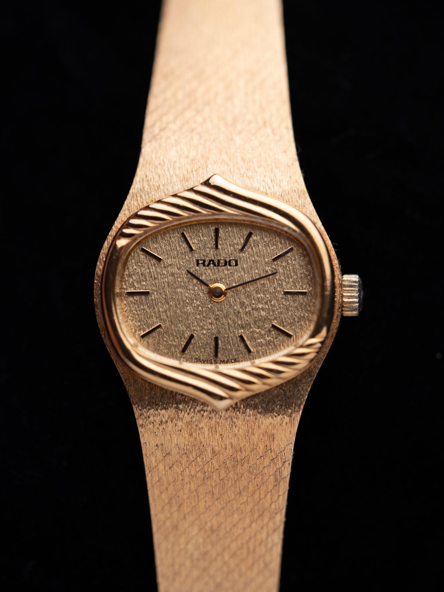 1970s Rado Integrated Wave Mesh