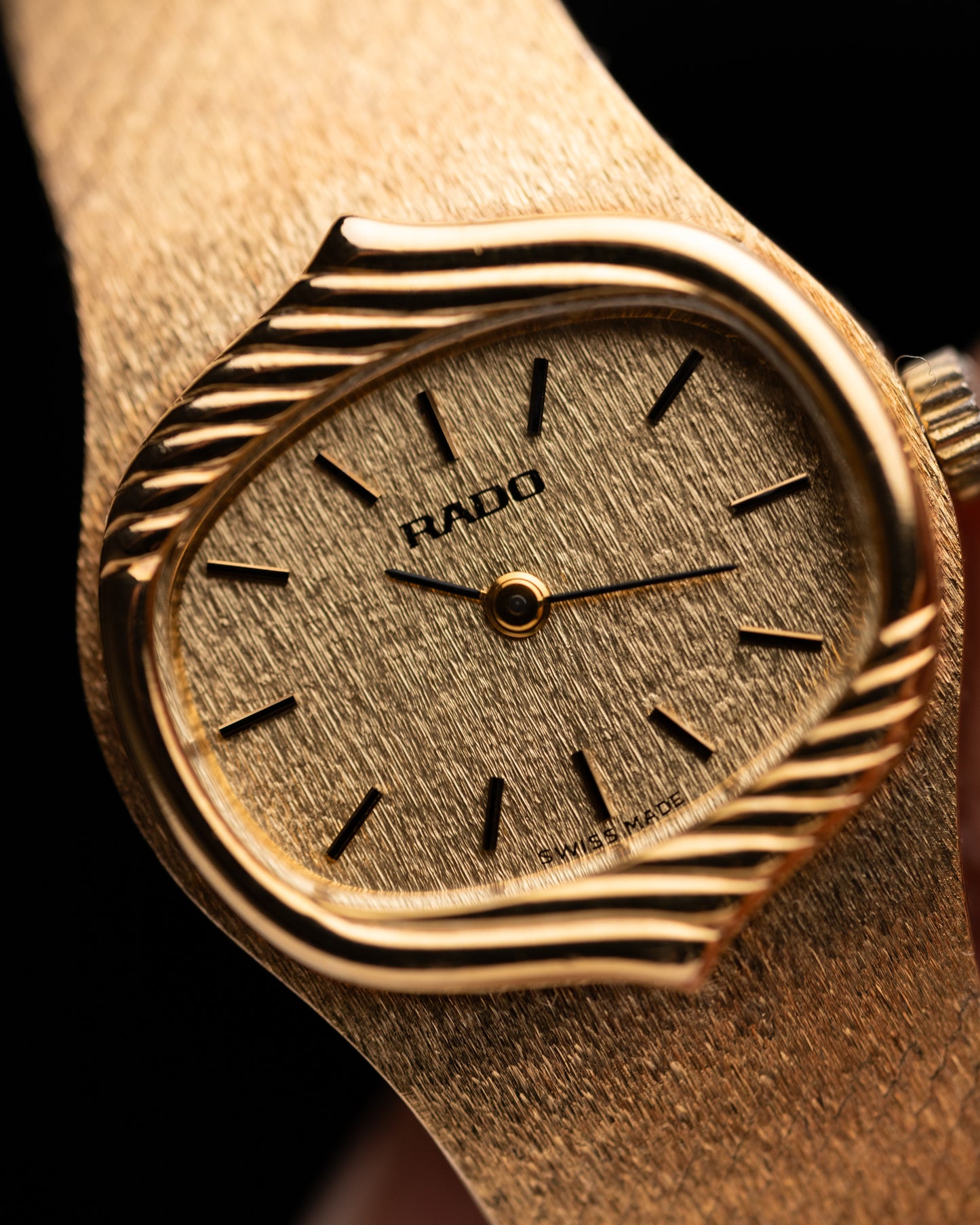 1970s Rado Integrated Wave Mesh