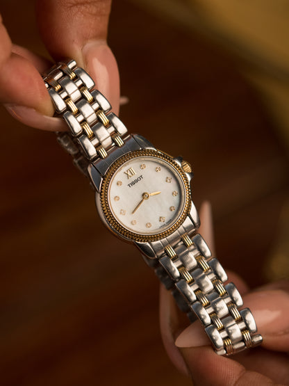 Tissot Dual Toned MOP Dial