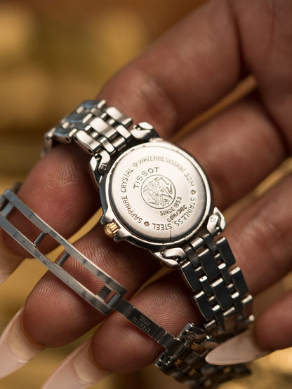 Tissot Dual Toned MOP Dial