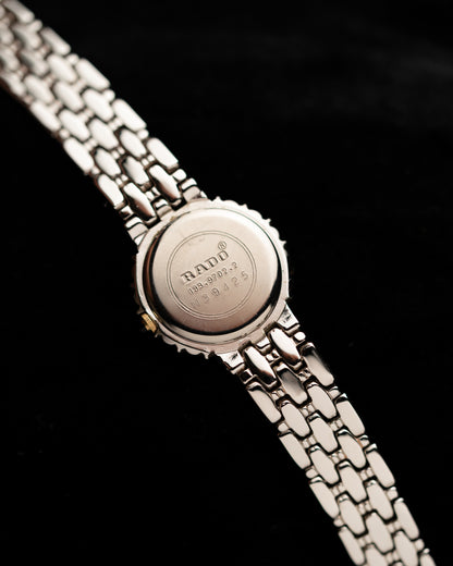 1980s Rado Diamond Halo Quartz