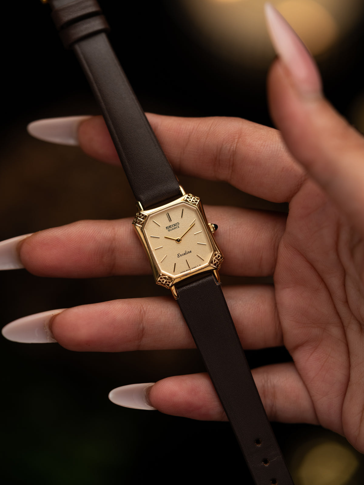 1980s Vintage Seiko Exceline