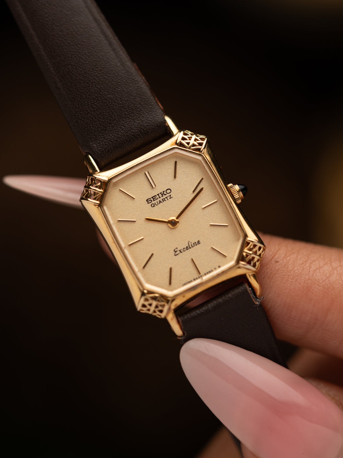 1980s Vintage Seiko Exceline