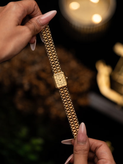 1980s Vintage Longines Coil Bracelet