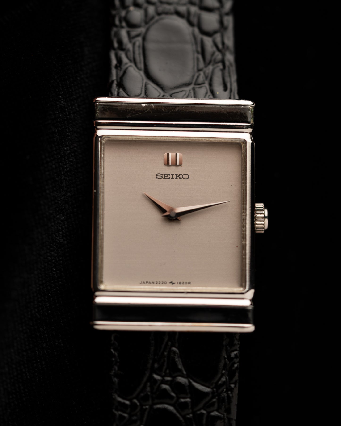 1980s Seiko Hand Wound Tank
