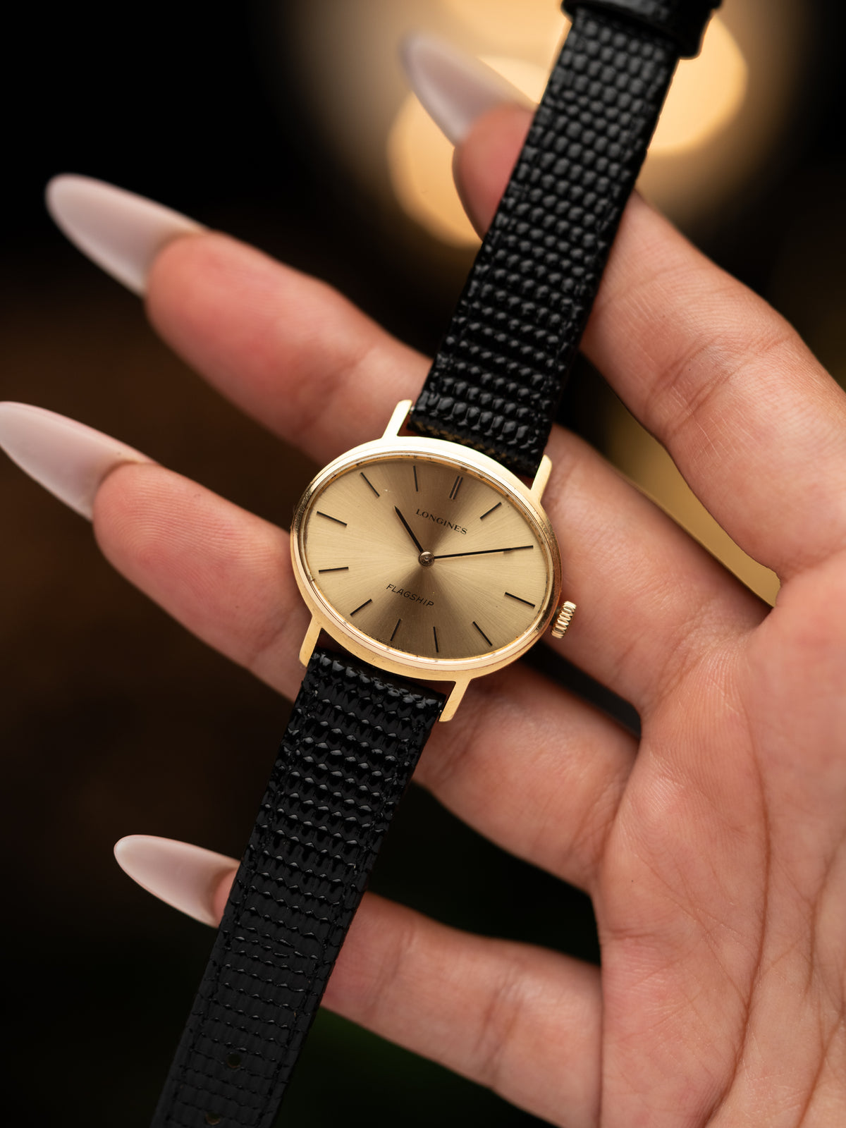 1970s Vintage Longines Flagship Hand Wound