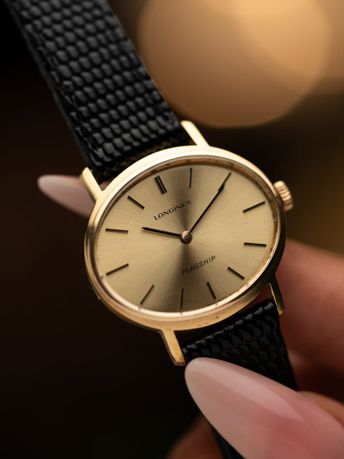 1970s Vintage Longines Flagship Hand Wound