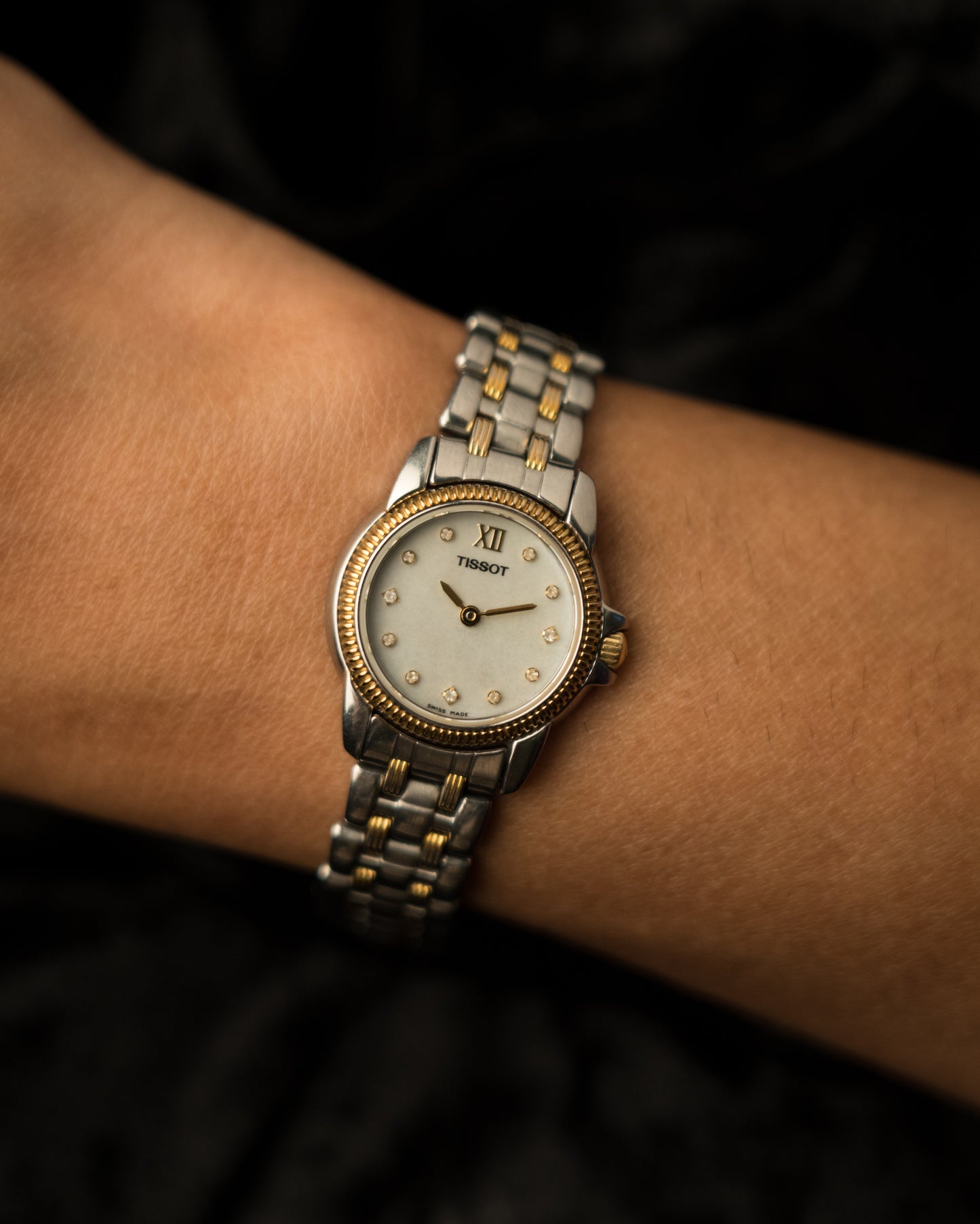 Tissot Dual Toned MOP Dial