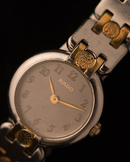 Vintage 1980s Rado Dual Tone