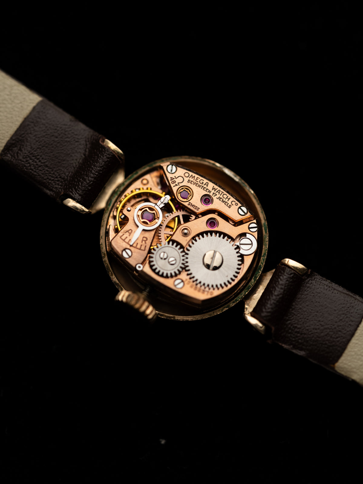 1950s Vintage Omega Winged Lugs