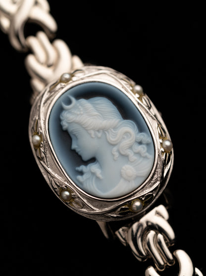 1990s Vintage Hidden Dial Cameo