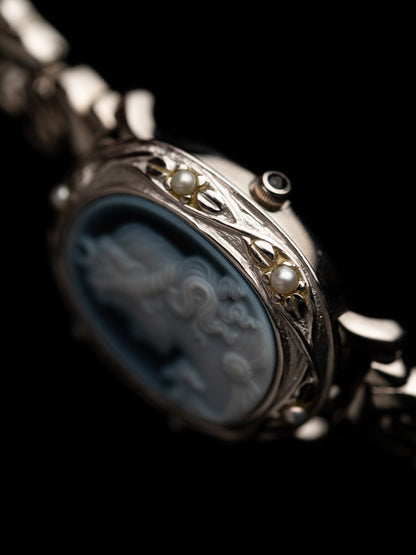 1990s Vintage Hidden Dial Cameo