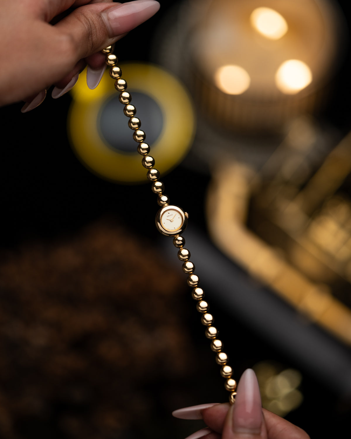 1990s Vintage Seiko Bead Bracelet