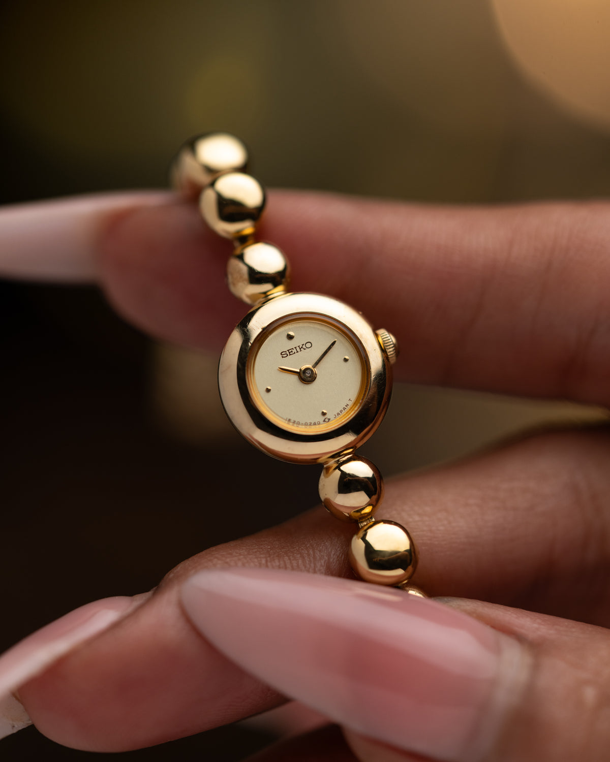1990s Vintage Seiko Bead Bracelet