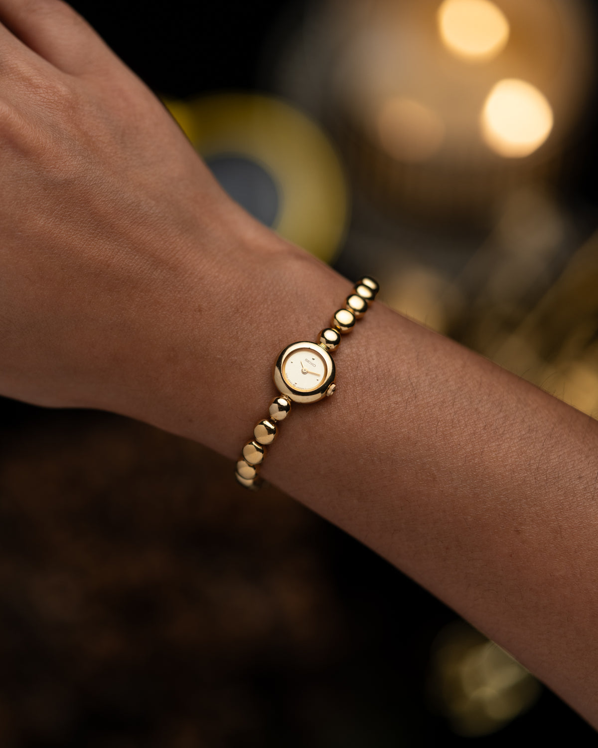 1990s Vintage Seiko Bead Bracelet