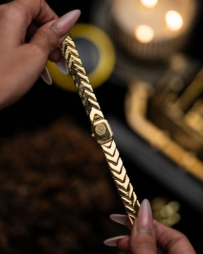 1990s Vintage Grès Wheat Bracelet