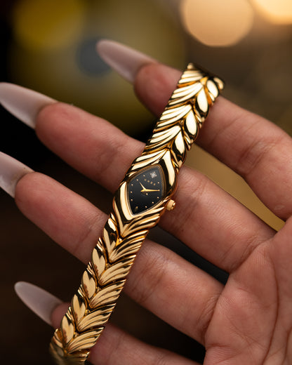 1990s Vintage Grès Wheat Bracelet