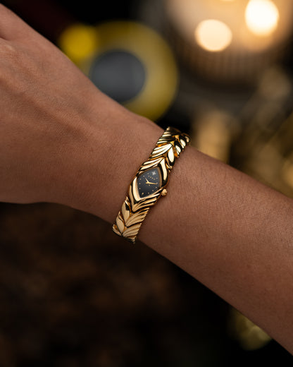 1990s Vintage Grès Wheat Bracelet
