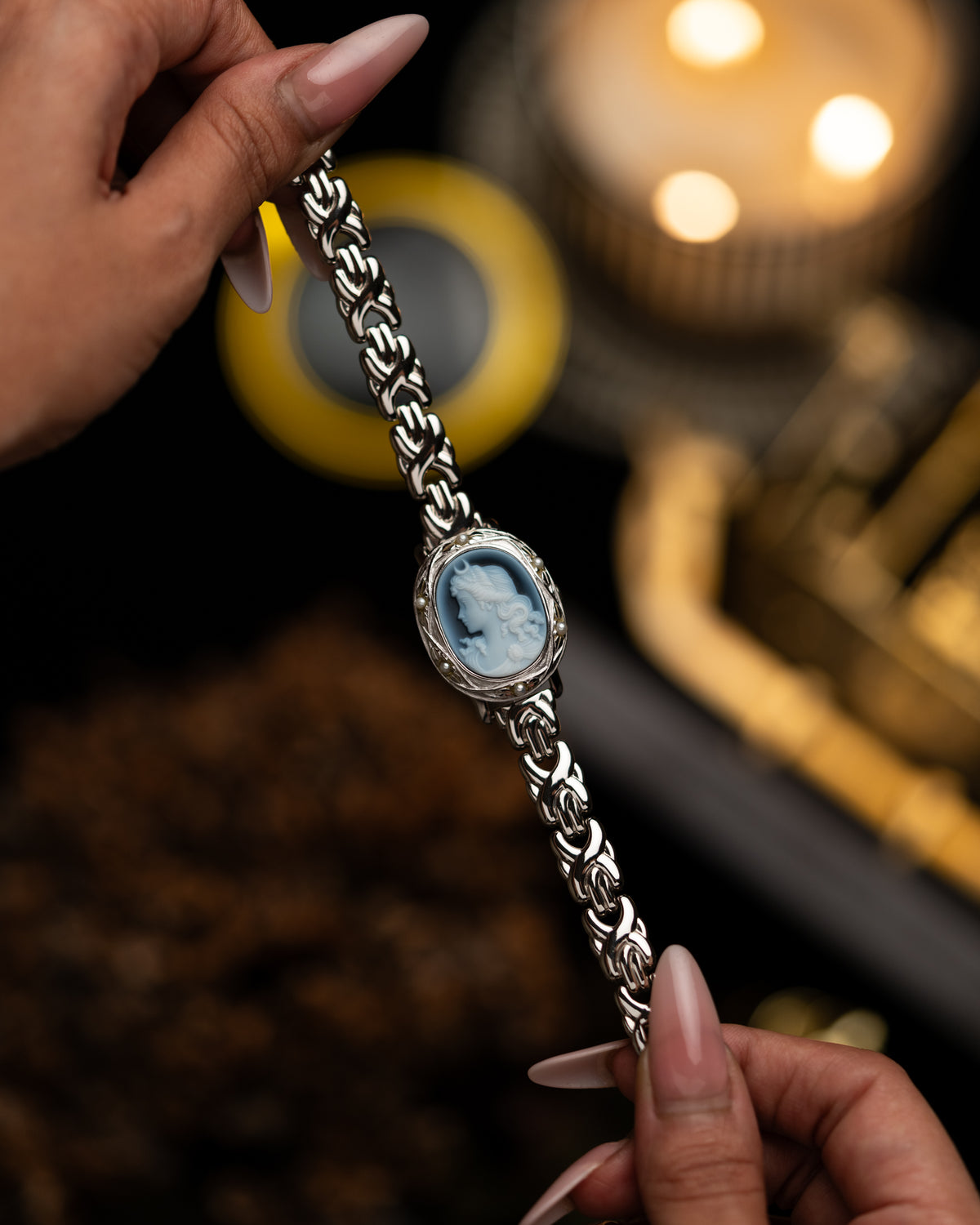 1990s Vintage Hidden Dial Cameo