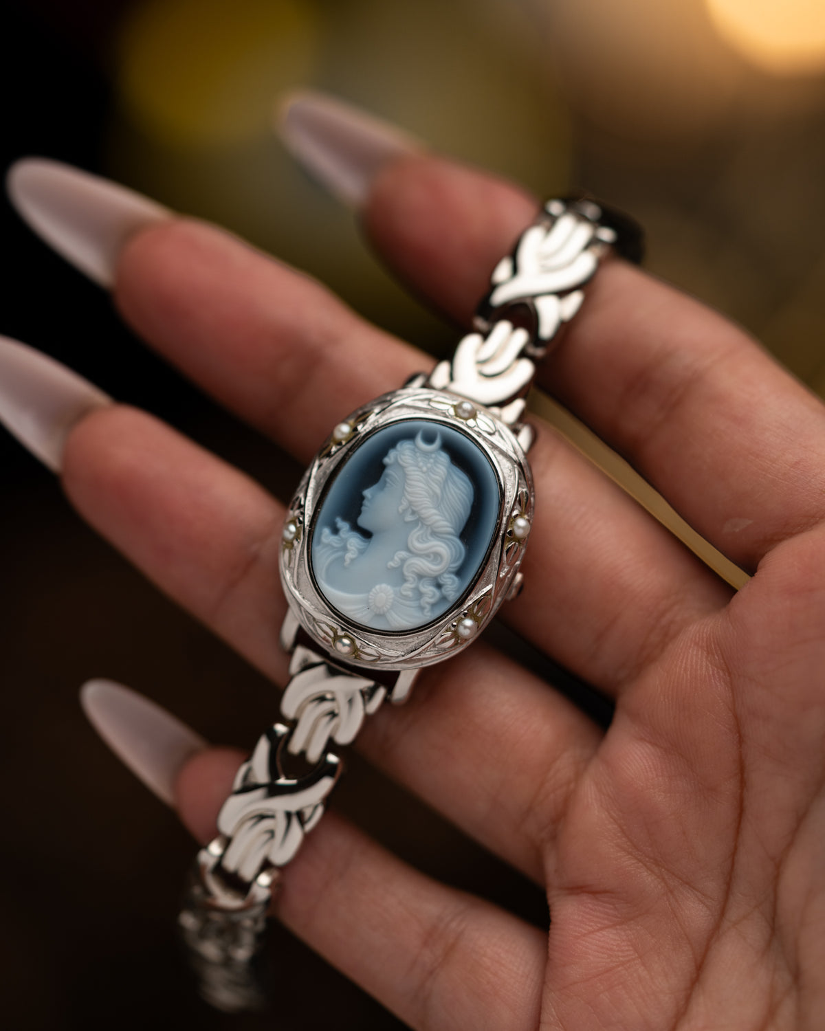 1990s Vintage Hidden Dial Cameo
