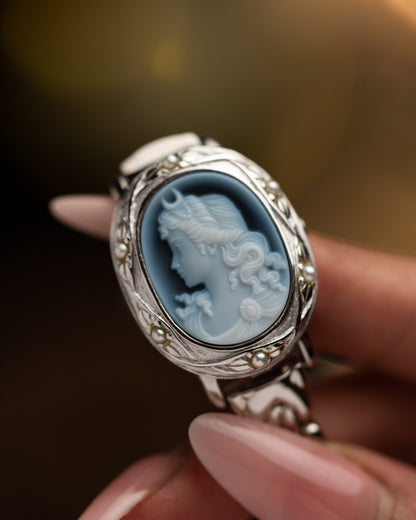 1990s Vintage Hidden Dial Cameo